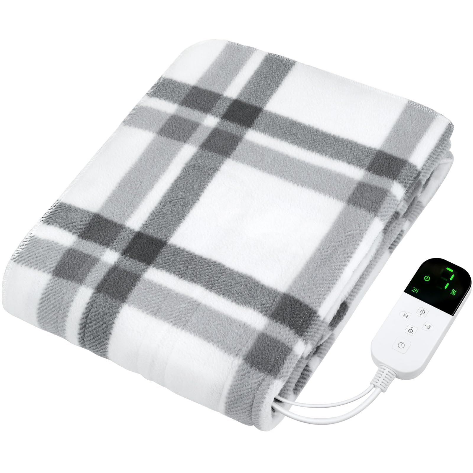 Amazon.co.jp : 電気毛布 掛け敷き兼用 洗える【160x80cm 7段階